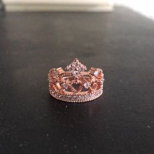 Princess crown ring